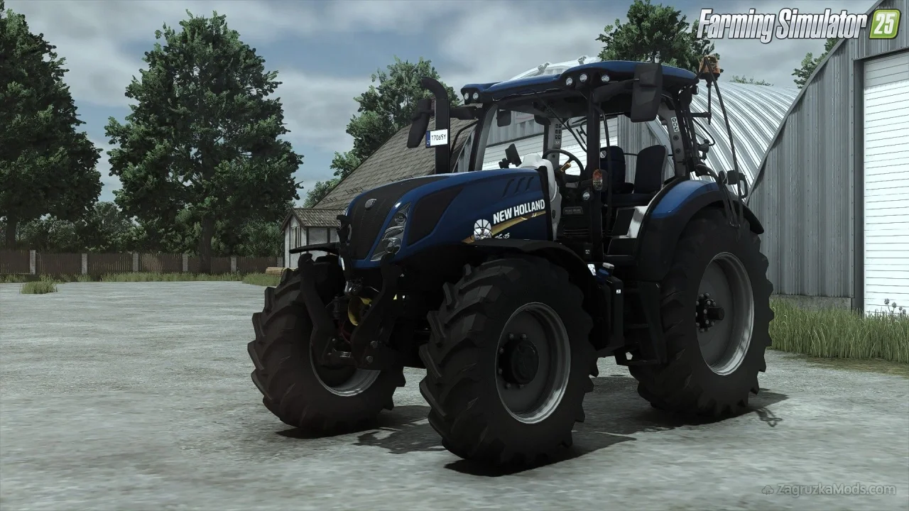 New Holland T6 2018 Tractor v1.0.0.7 for FS25