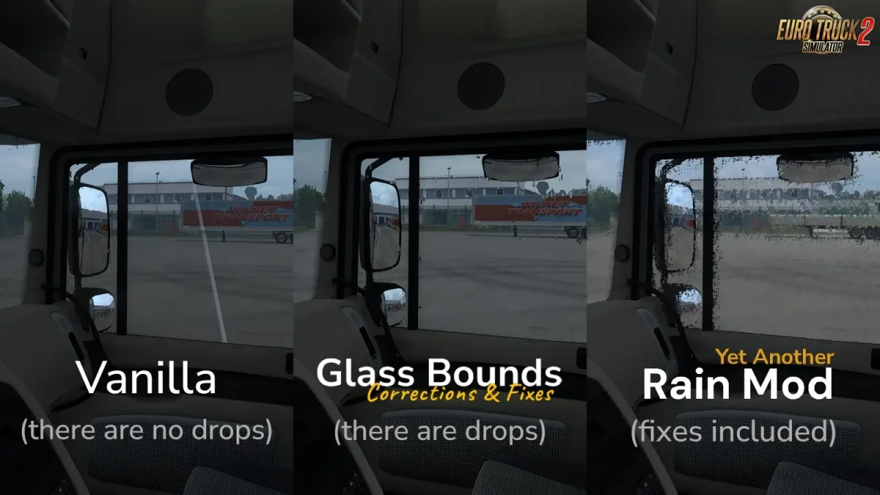 Glass Bounds Corrections & Fixes v1.5 (1.61.x) for ETS2