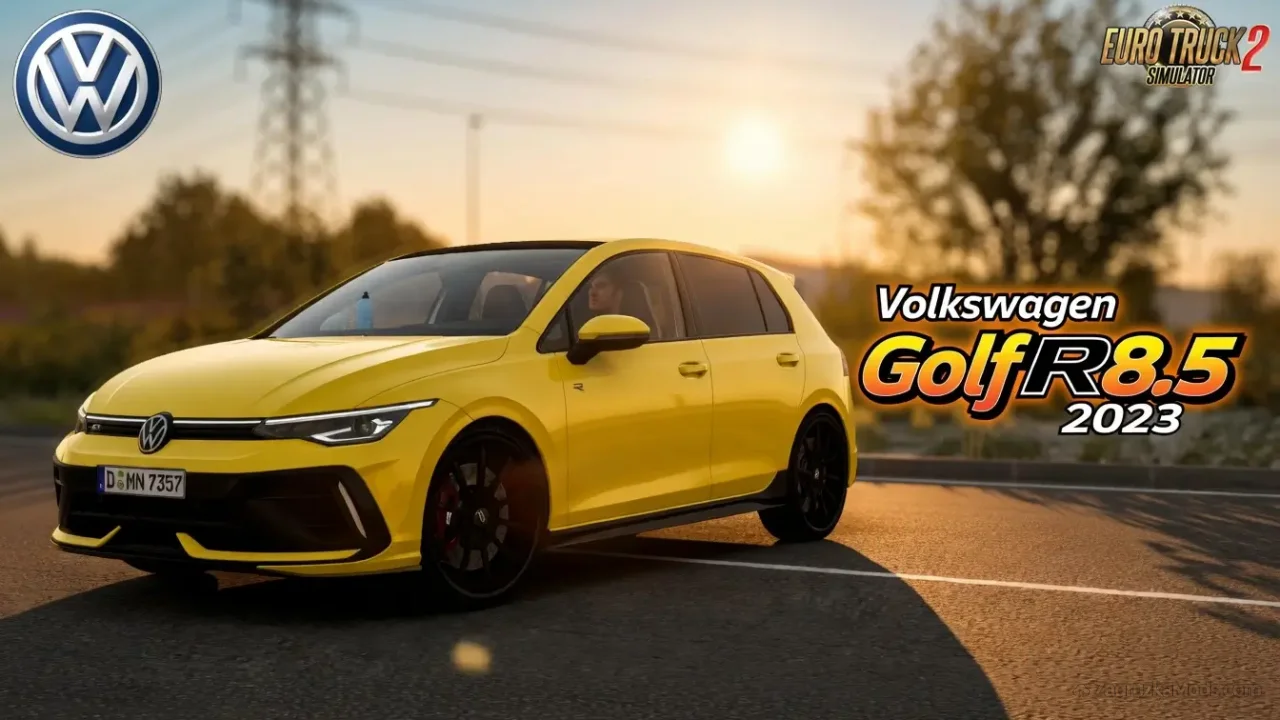 Volkswagen Golf R8.5 2023 v1.9 (1.61.x) for ATS and ETS2