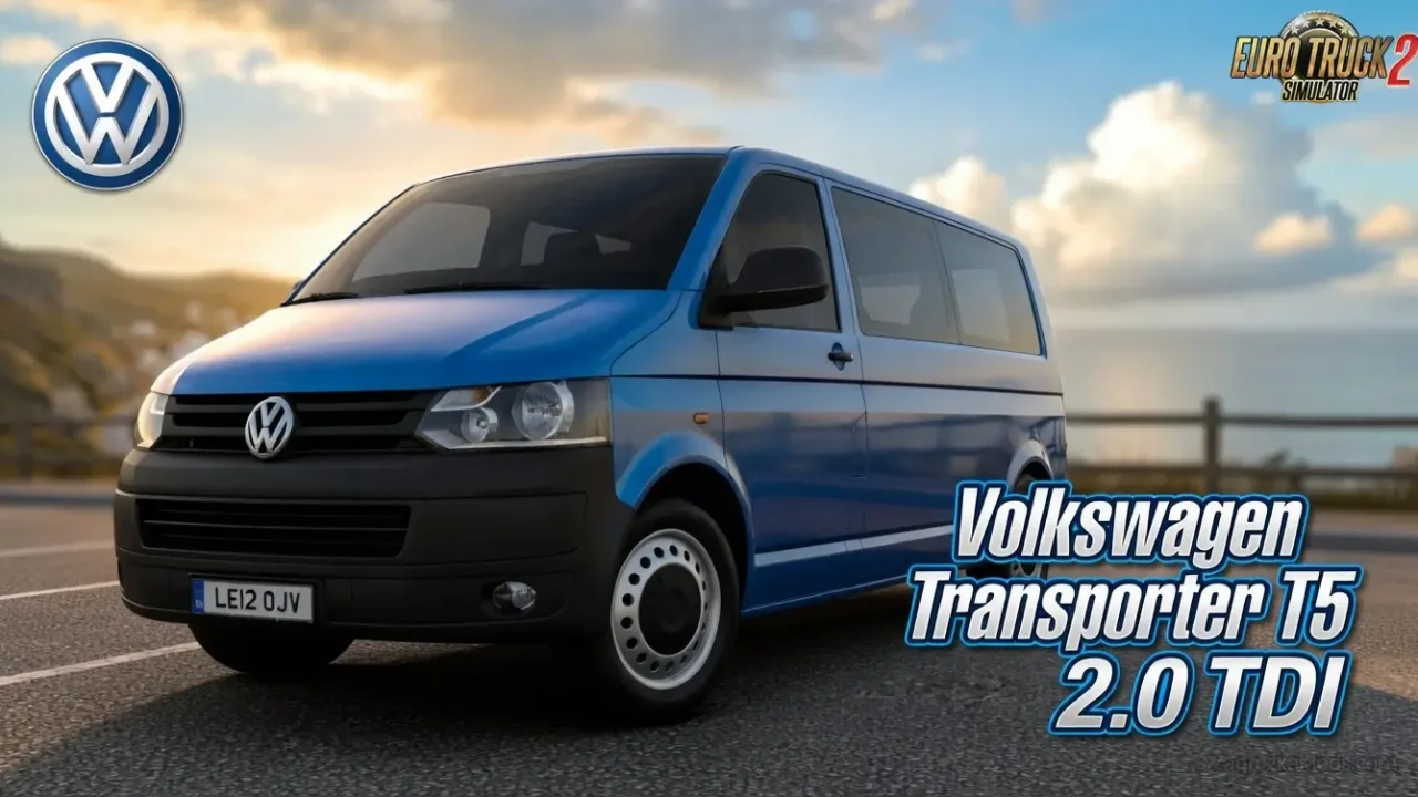 Volkswagen Transporter T5 2.0 TDI v1.4 (1.61.x) for ETS2