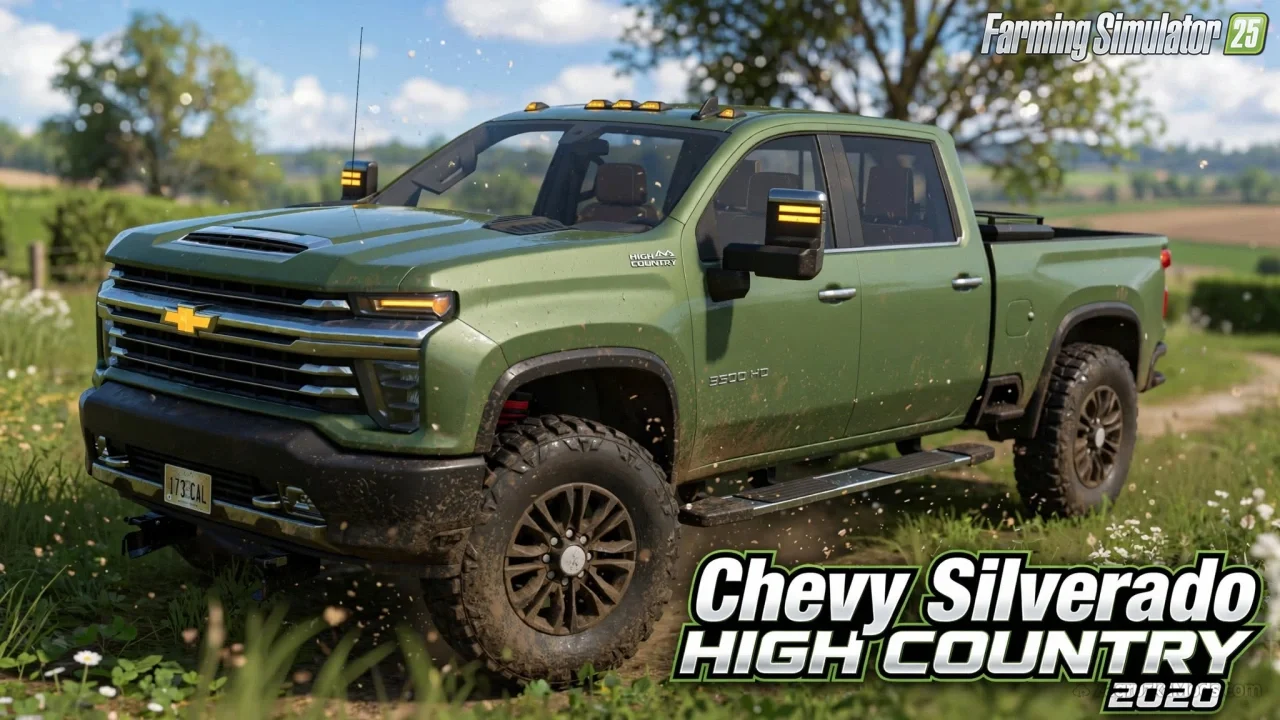 Chevy Silverado High Country 2020 v1.7 for FS25