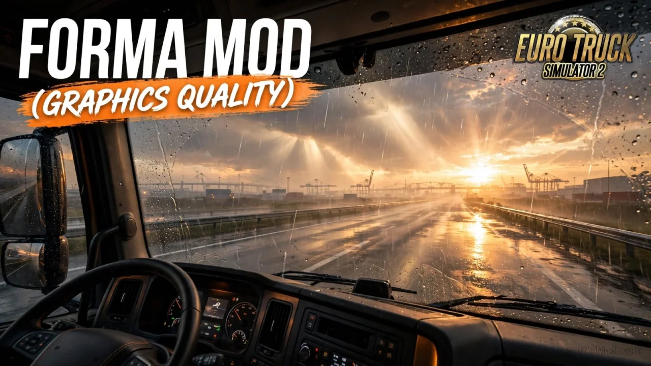 Forma Mod (Graphics Quality) v1.8 (1.61.x) for ETS2