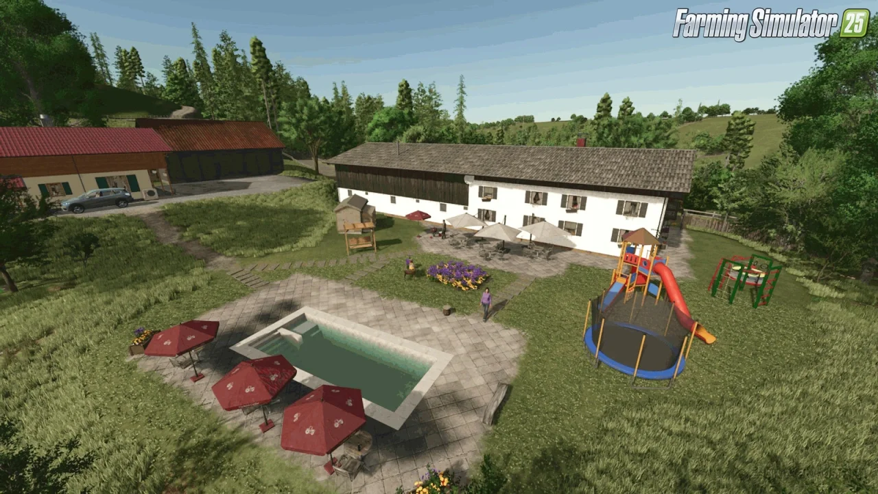 Oedberg At The Tegernsee Map v1.0 for FS25