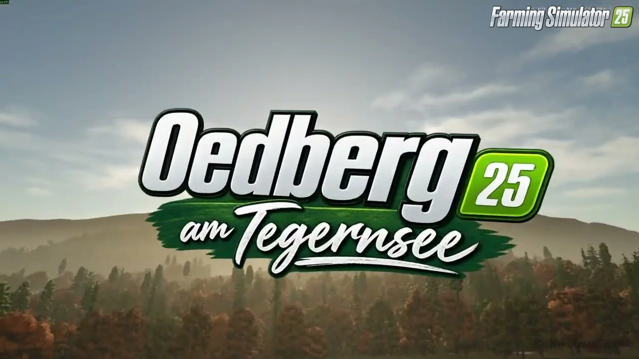 Oedberg At The Tegernsee Map v1.0 for FS25 Oedberg At The Tegernsee Map v1.0 for FS25