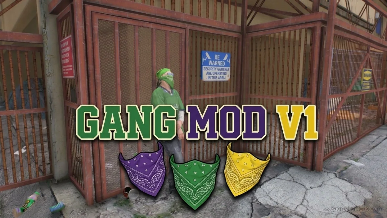 Gang Mod Respect System v1.895 for GTA 5